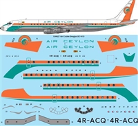 1:144 Air Ceylon Douglas DC-8-53